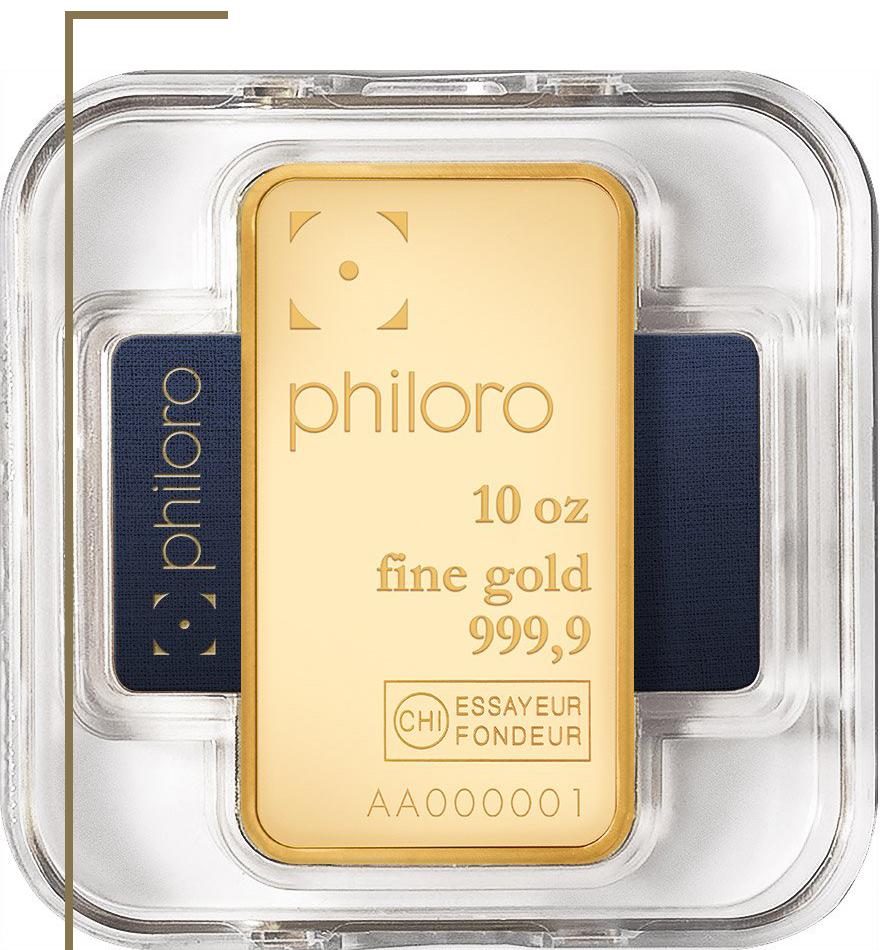 philoro product 10oz gold bar